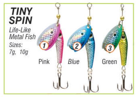 Pro-Hunter Tiny Spinner 7g 1/4oz