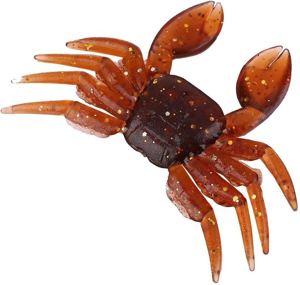 React Soft Crab 3.15inx2in With 1/4oz s1 Weighted hook
