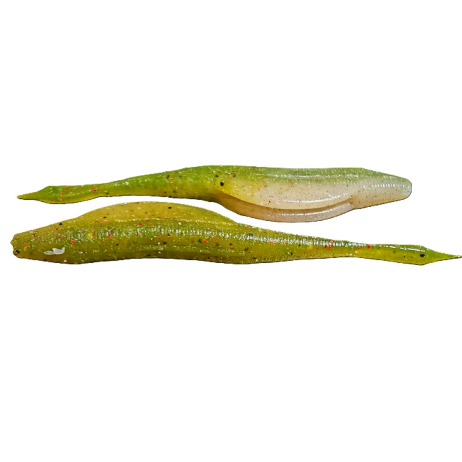 Itty's Secret Baits GS150 SS+ (Heavy Tail Fluke) 6in