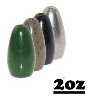 2oz Tungsten Flipping Weights