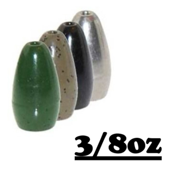 3/8oz Tungsten Flipping Weights