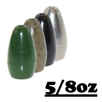 5/8oz Tungsten Flipping Weights