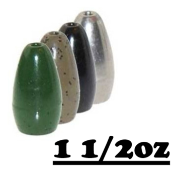 1 1/2oz Tungsten Flipping Weights