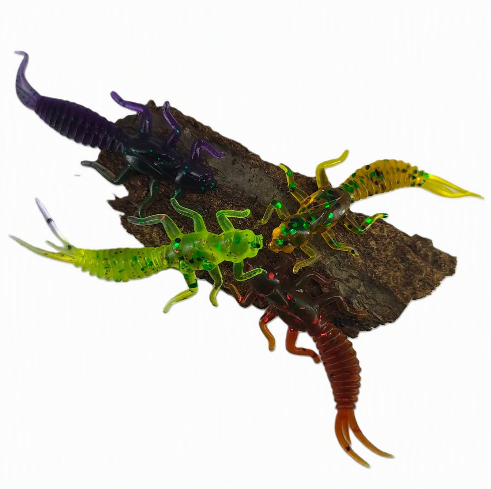 CMF Bass Larva 2 1/2in 10pc