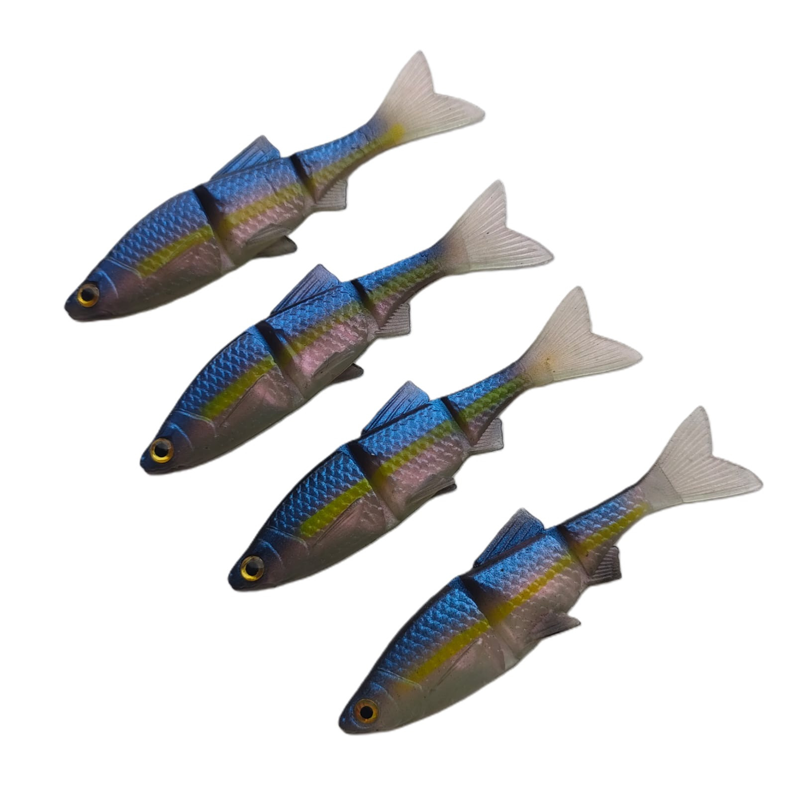 CMF Bass PVC Swimbait – 2 Segment 3in 4pc