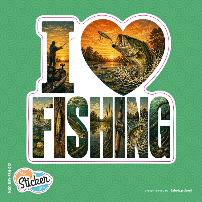 Fishing Stickers  And Magnets