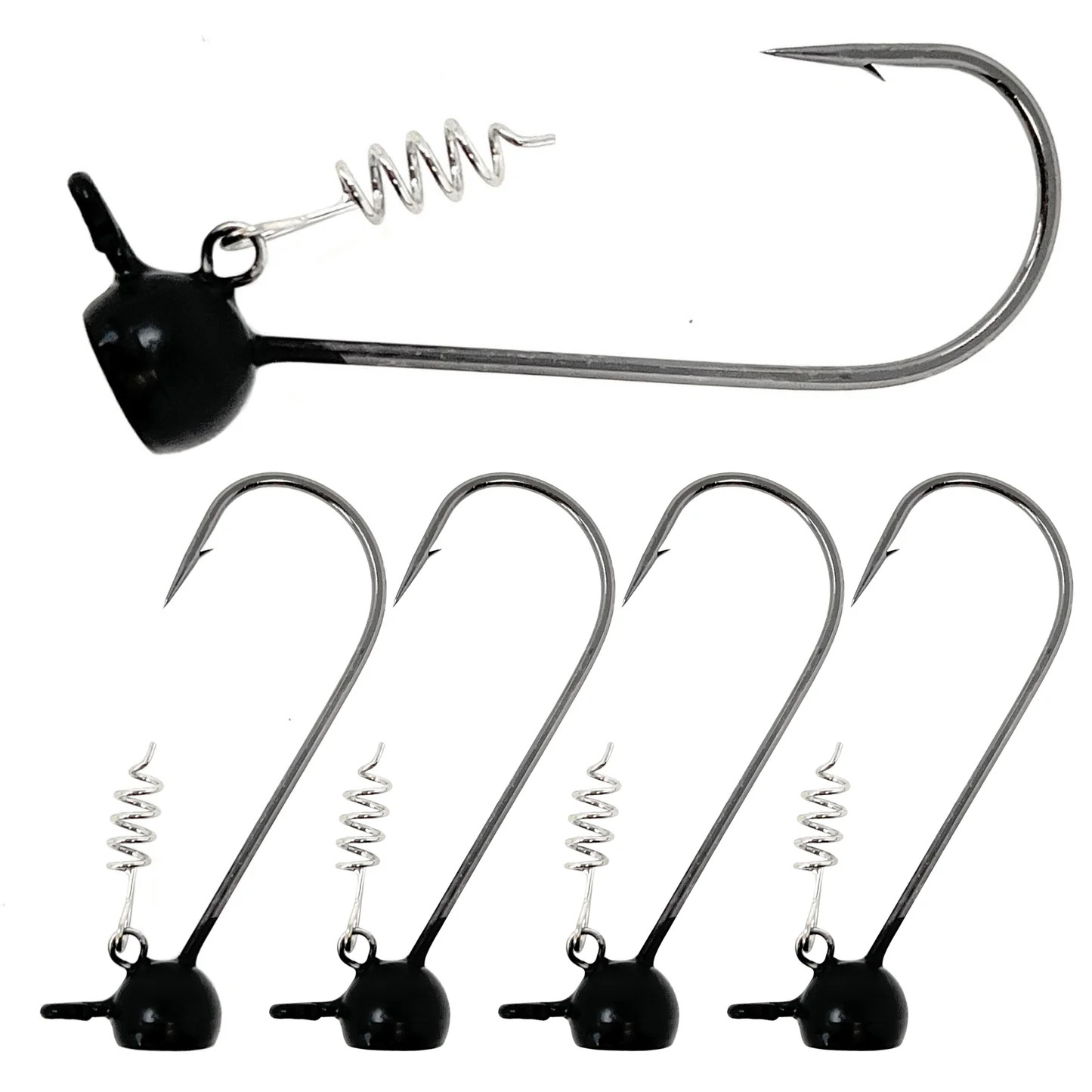 Shakey Heads and Swing Heads and NED Heads