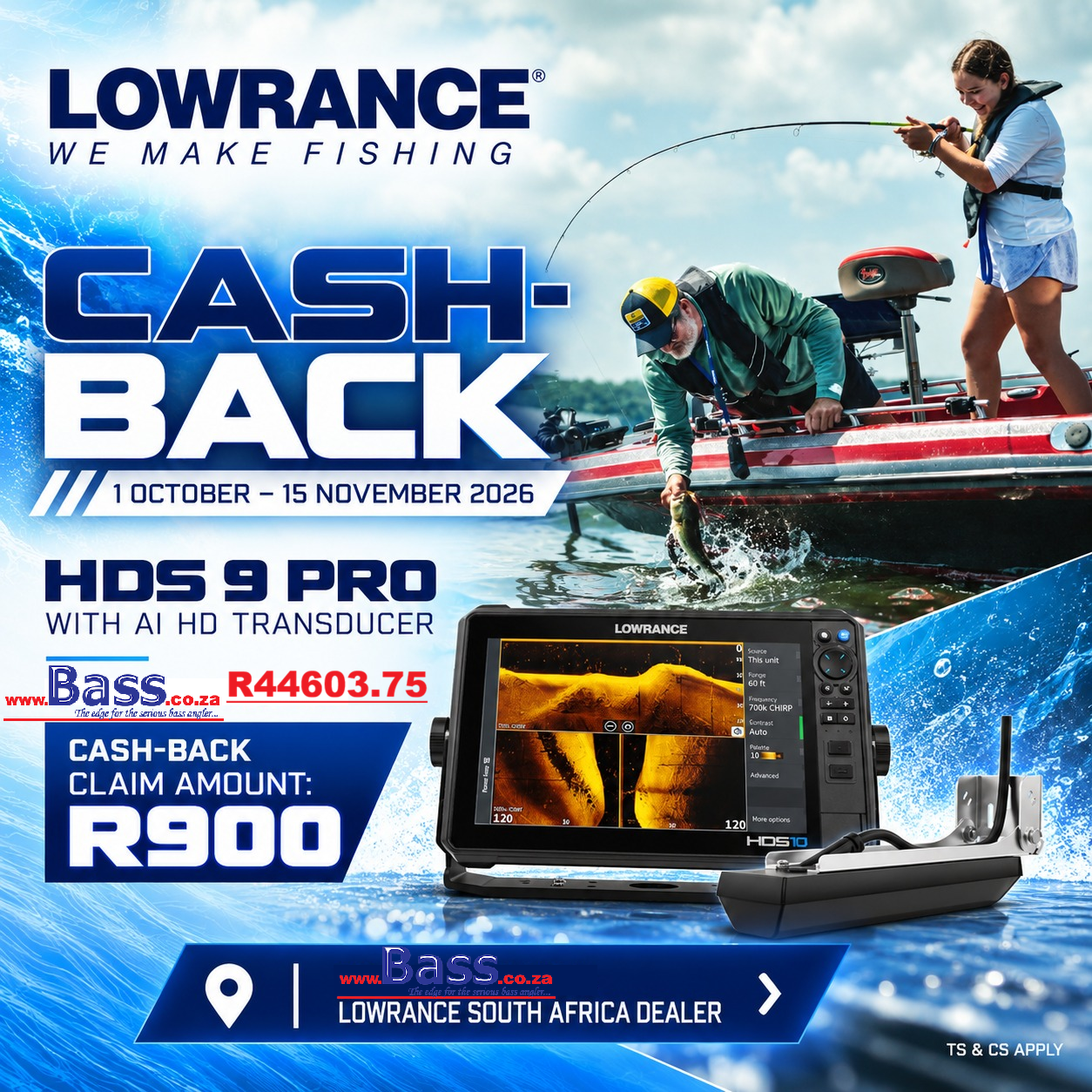 Lowrance HDS PRO AIHD 3-in-1 Cash Back Rebate Offer